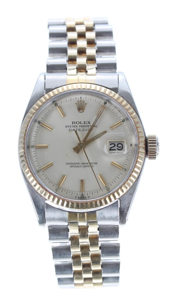 Rolex Oyster Perpetual Datejust stainless steel and gold gentleman's wristwatch