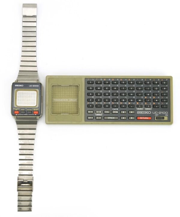 Vintage Seiko Data-2000 Digital Wristwatch Computer Calculator - Image 3